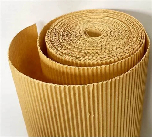 Brown Corrugated Craft Paper - 97.420mm Size, Brown Color, 120-150 GSM | Eco-Friendly, High Tear Resistance, Moisture-Resistant, Recyclable, Biodegradable