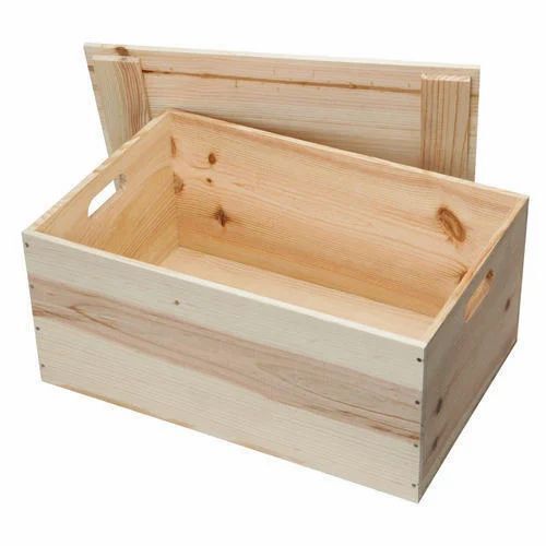 Brown Wooden Boxes  - Material: Wood