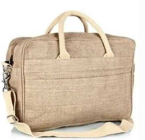 Eco Friendly Jute Office Bag - Color: Golden