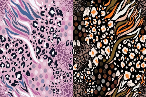 Fancy AB Cotton Digital Printed Fabrics - Multi-Color, Washable and Shrink Resistant | Ideal for Textile Industry Applications