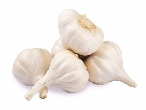 Fresh Whole Garlic - Large Organic White, Loose Packaging for Food Processing, Chopped Form, Cooked Style