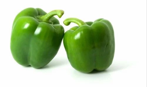 Green Capsicum - Organic, 100% Maturity, Green Color | Chopped, Common Shape, Cooked Style, Vitamin C 21%, Cold Storage Process