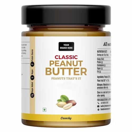 Natural Unsweetened Crunchy Peanut Butter