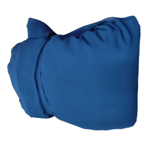 Plain 60 Gram Georgette - Blue, Washable and Shrink Resistant | Textile Industry Application, Blooming Style