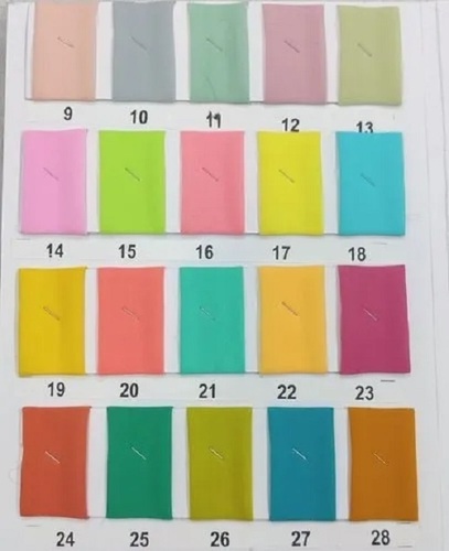 Plain Georgette Fabric - Washable, Shrink Resistant | Various Colors, Ideal for Textile Industry