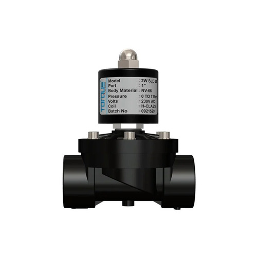 RO Solenoid Valve - NV-66 Body Material, 1 Inch Size, 230 V Voltage, 6 Bar Operating Pressure | Automatic Control, Suitable for Fluid Power Systems