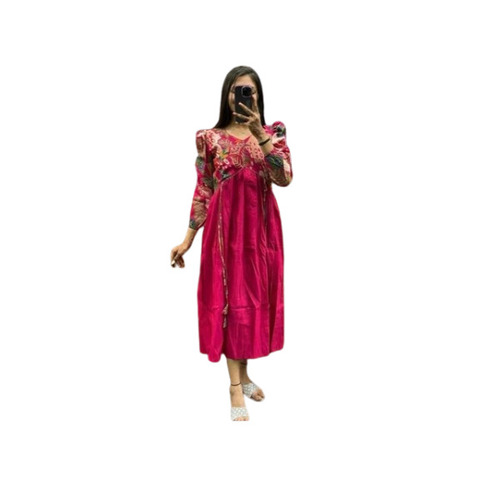Small Chiffon Ladies Kurtis