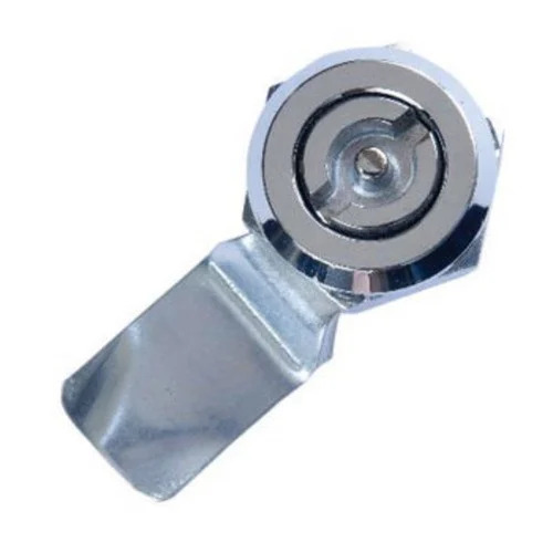 Steel Lock - Polished Steel, Standard Size, Silver Color | Manual Operation, Corrosion and Rust Resistance, Higher Strength, Easy to Install, High Security Level