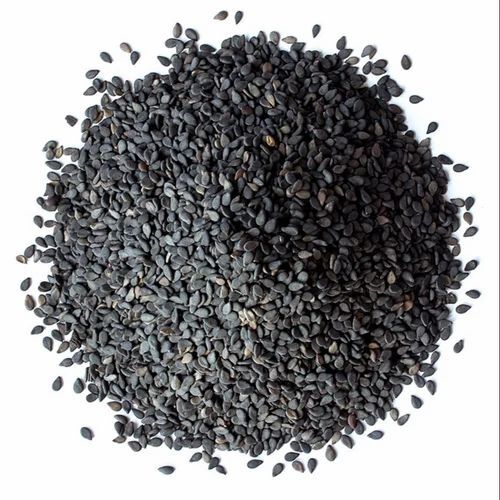 Black Sesame Seeds - Organic 100% Pure Quality | Fresh Edible Oil Seeds Black Color 1 Year Shelf Life Packaged in PP Bag