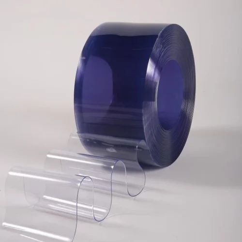 Blue Plain PVC Roll