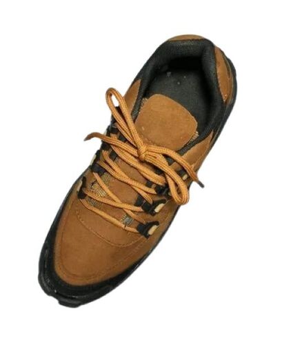 Brown Canvas PVC Casual Shoes