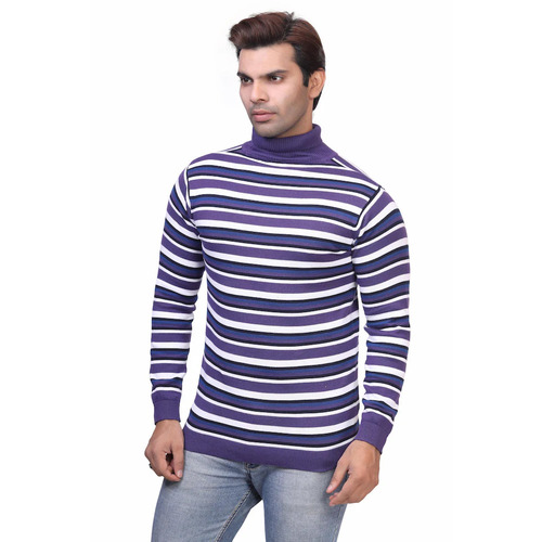 Striped Knitted T Shirt