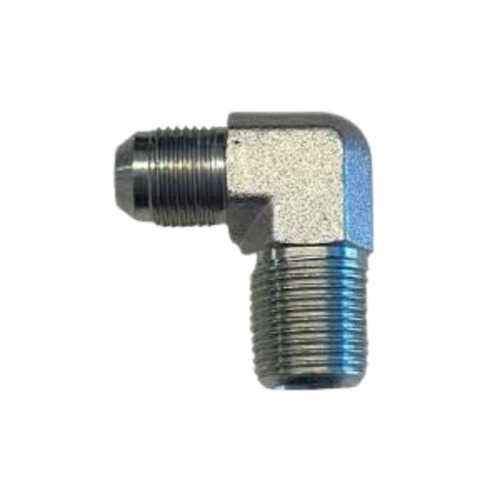 Threaded Male Elbow - Stainless Steel Polished Silver Finish | Round Shape Corrosion-Resistant Design Ideal for Pipe Fittings