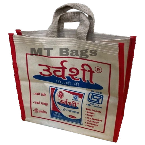 20 Kg Printed Canvas Bag - Canvas Material, Loop Handle, Multicolor Design | 20 Kg Capacity, Stylish Printed Pattern