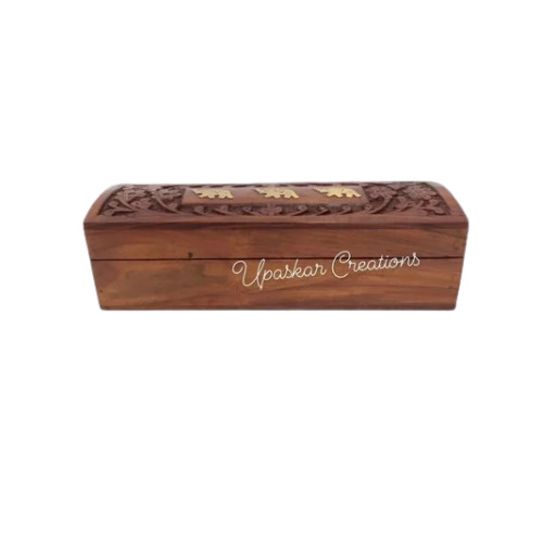 Buffed Wooden Jewellery Box