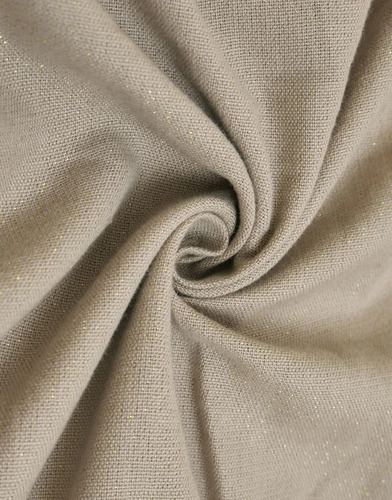 Cotton Linen Fabric - 100% Cotton, Washable, Shrink-Resistant | Available in Various Colors, Plain Style