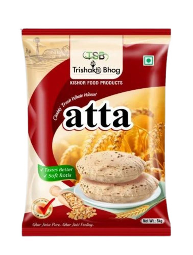 Flour Packaging Pouch - PET (Polyester) Material 8x12 Inches Size Multicolour Design Ideal for Versatile Packaging Solutions