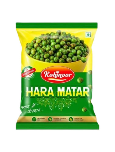 Green Peas Packaging Pouch - 1 Kg Capacity, PP Material, Multicolour Printed Design | Flexographic Printing, Single Layer Lamination