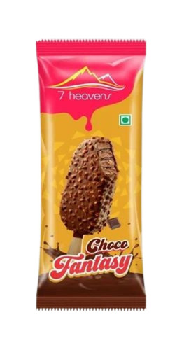 Ice Cream Packaging Pouch - BOPP, 6x4 Inches, Multicolour | Center Sealed, Printed with Glossy Finish, Rotogravure Technique