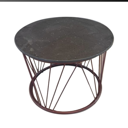 Marble Top SS Coffee Table