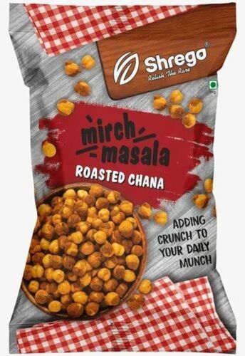 Mirch Masala Roasted Chana - Organic Spicy Roasted Chana | 6 Months Shelf Life, No Added Preservatives, Quality Ingredients