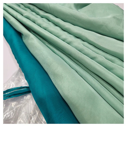 Multi-Color Crizal Organza Fabrics - Washable and Shrink Resistant | Plain Texture, Various Colors, Ideal for Textile Industry