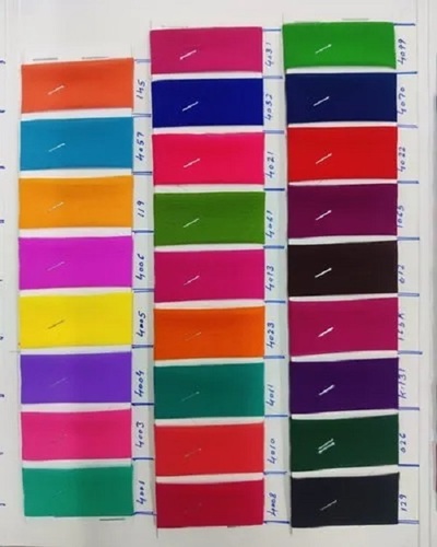 Multi-Color Georgette Fabric - Washable, Shrink-Resistant | Multi-Color, Plain Texture, Ideal for Textile Industry