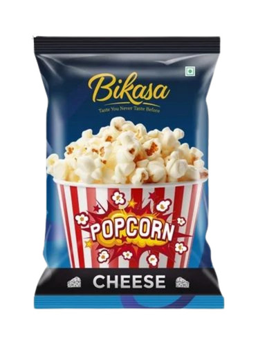 Popcorn Packaging Pouch - 1 Kg Capacity, PET Material, Multicolour Printed Design, Single Layer Spout Pouch Lamination | Ideal for Food Packaging