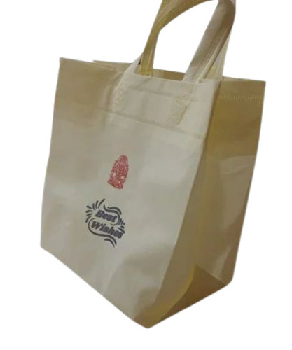 Printed Non Woven Box Bag - Non Woven Material, Printed Design | Stylish Without Handle, Easy Folding, Easy To Carry for Shopping