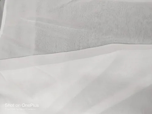 Soft Georgette Fabric - Plain Texture, Various Colors | Washable, Shrink-Resistant, Ideal for Textile Industry