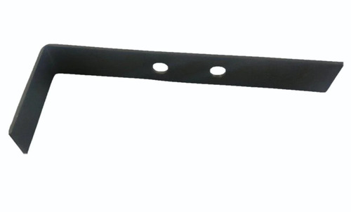 Stainless Steel L Bracket - Industrial Grade, Customized Shape, Polished Surface, Long Lasting, Fine Finished, Very Good Quality, Black Color