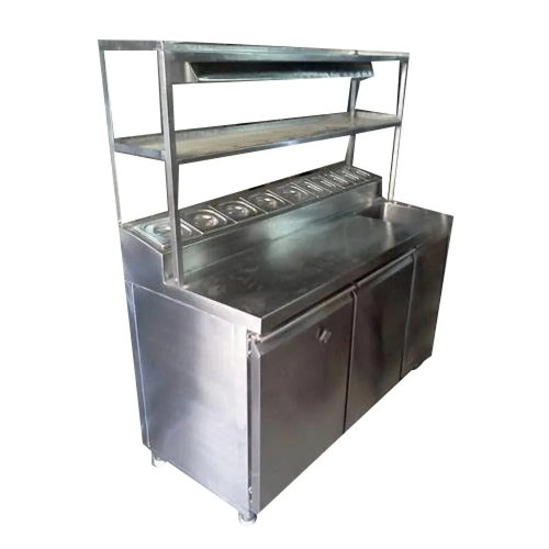 Stainless Steel Service Counter - Color: .