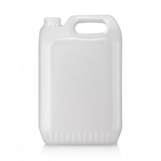 1 Litre HDPE Jerry Can Mahaveer Shape - Eco-Friendly, Nontoxic, White | Space-Efficient, Versatile Use, Leak-Proof, Durable, Lightweight, Recyclable