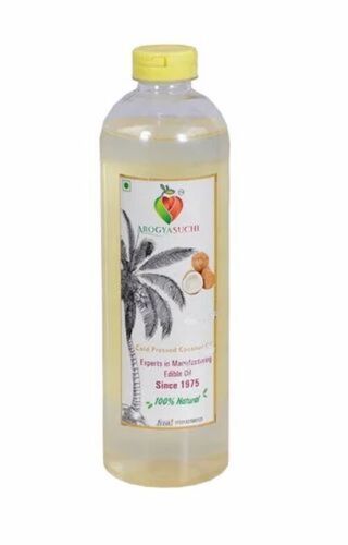 Cold Pressed Coconut Oil - 500ml Bottle, Organic Edible Grade, 99% Purity, Ideal for Cooking, Fresh Quality with 12 Months Shelf Life