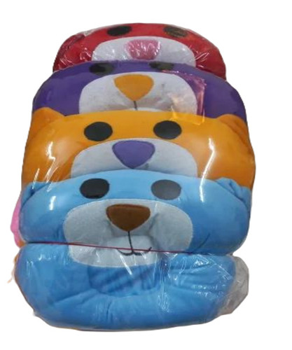 Baby Cotton Pillows - Multicolor, Soft Round Shape | Anti-Wrinkle Comfort, Printed Cover Pattern