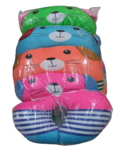Baby Head Pillows - Cotton U-Shape Multicolor Printed | Anti-Wrinkle Soft Comfort Machine Made for Baby Heads