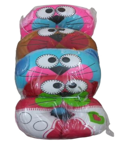 Baby Soft Pillows - Cotton U-Shaped, Multicolor Printed Design | Anti-Wrinkle, Comfortable for Head Support