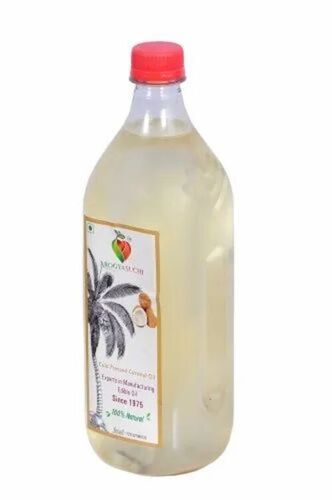 Cold Pressed Coconut Oil - 1 Litre, Organic Edible Grade | 99% Purity, Fresh Cold Pressed for Cooking