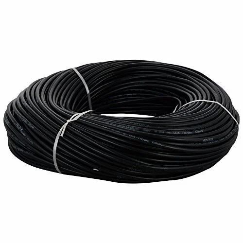 Electrical Cable - Copper Round Conductor, PVC Insulation, Any Color | Corrosion Resistant, Fire Retardant, UV Protected, Waterproof, Low Voltage Resistance, High Voltage Rating, Multiple Strands, Abrasion Resistant