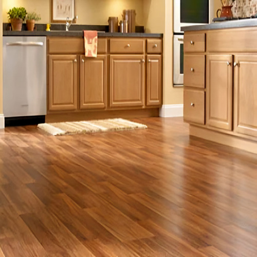 Laminated Wooded Flooring - Color: Customized