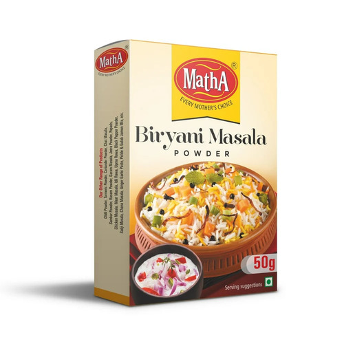 Matha Biryani Masala Powder - Organic Dried Spice Powder | A Grade Quality for Cooking, Enhancing Flavor in Traditional Dishes