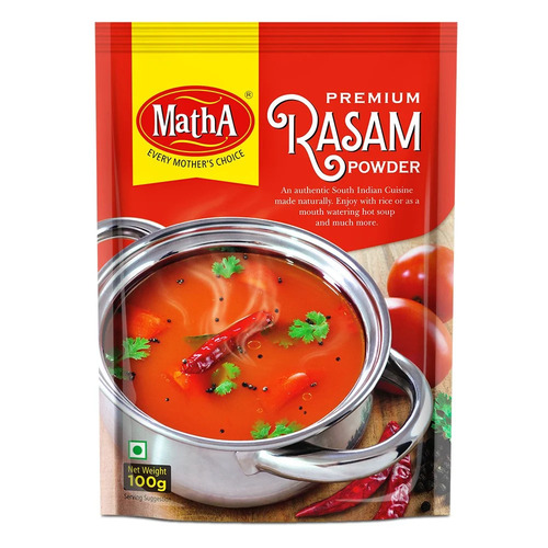 Matha Premium Rasam Powder - Highly Organic, Eggless Form | Rich Flavor Perfect for Cooking