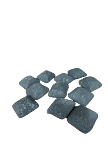 Pillow Shaped Charcoal Briquette - Coconut Shell Charcoal, 10 Kilograms, 2% Moisture | Fuel Burning Time: 3-4 Hours, Bag Packaging