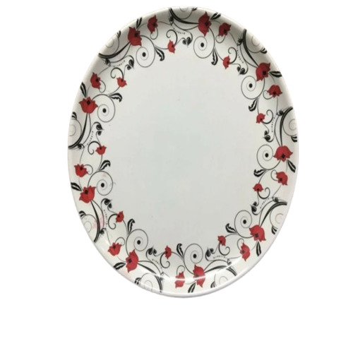 Printed Melamine Dinner Plate