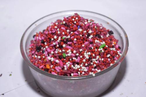 Red Sweet Mukhwas - Organic, Dried, Sweet Flavor | Semi-Soft Texture, Highly Pure Indian Delight