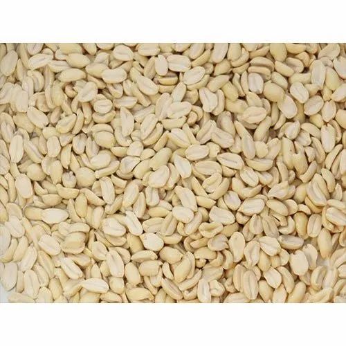 Roasted Split Peanuts - Organic, Fresh with 3% Moisture | Salty, Roasted, Fried, 6 Months Shelf Life