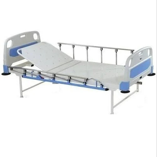 Semi Fowler Bed - Aluminum Frame, Electric Power Source, White Color | Easy to Operate, Ergonomic Design, Height Adjustment, Sturdy, Portable, Smooth Reclining, Easy to Clean, Five Castors