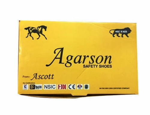 Shoes Packaging Boxes - 5-10 Kg Weight Capacity, Single Phase 2 Ply Virgin Kraft Paper, Lithography/Offset Printing | Eco-Friendly Paper Material