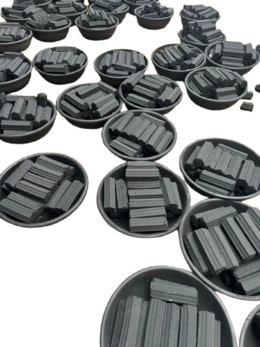 Tandoor Charcoal Briquette - Charcoal, 10 Kg Weight, Low Moisture 2% | Application: Fuel, Burning Time: 3-4 Hours, Quality Packaging Bag