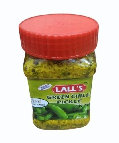 Spicy Green Chilli Pickle - 150 Grams, Sliced Shape, 14 Months Shelf Life, Spicy and Tasty Flavor